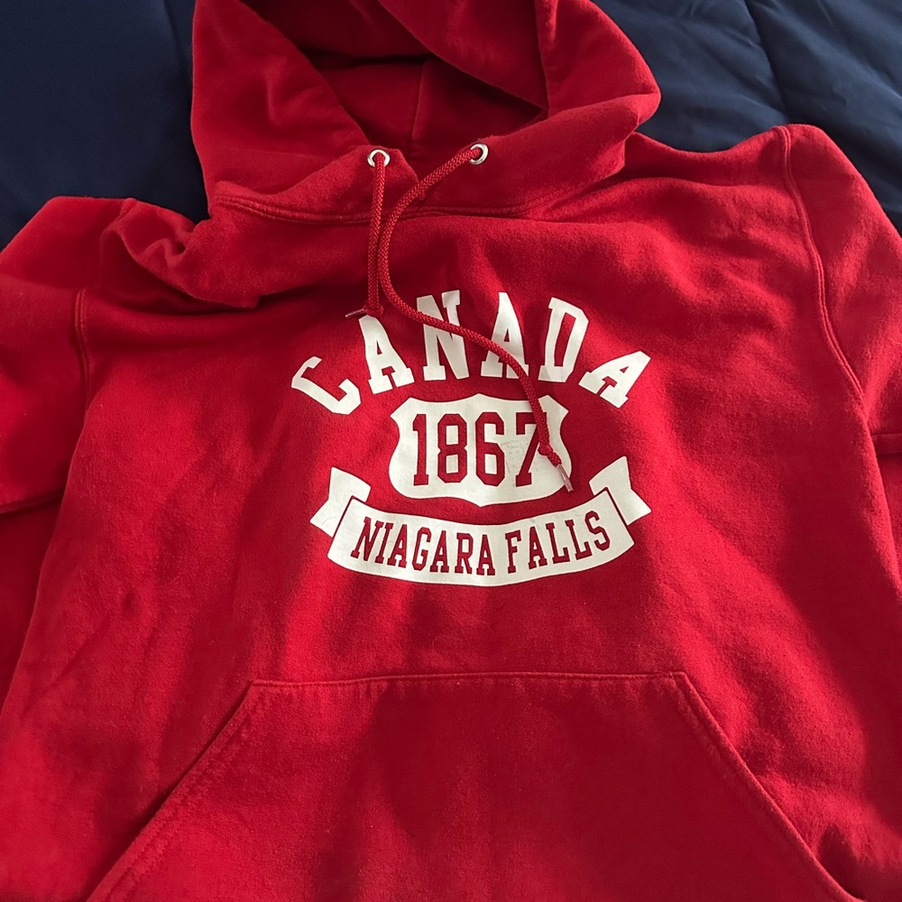 Jerzees NuBlend Red Hoodie